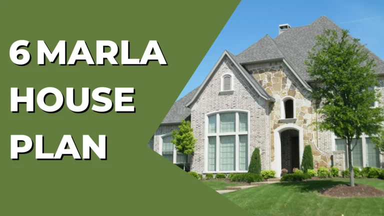 6 Marla House Plan